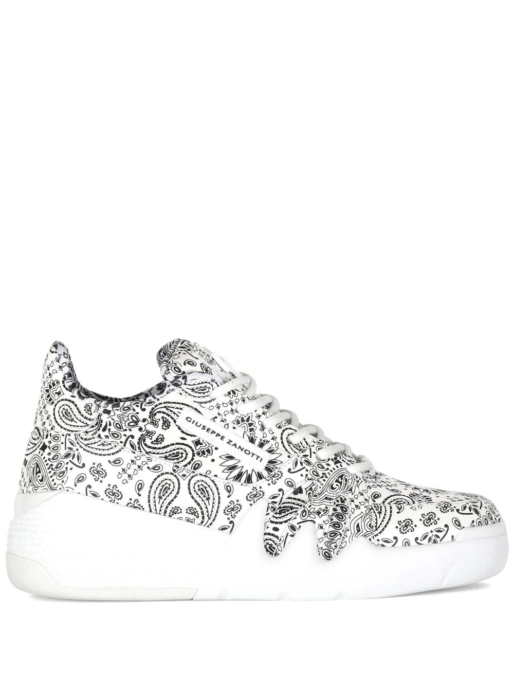 Talon paisley-print sneakers - 1