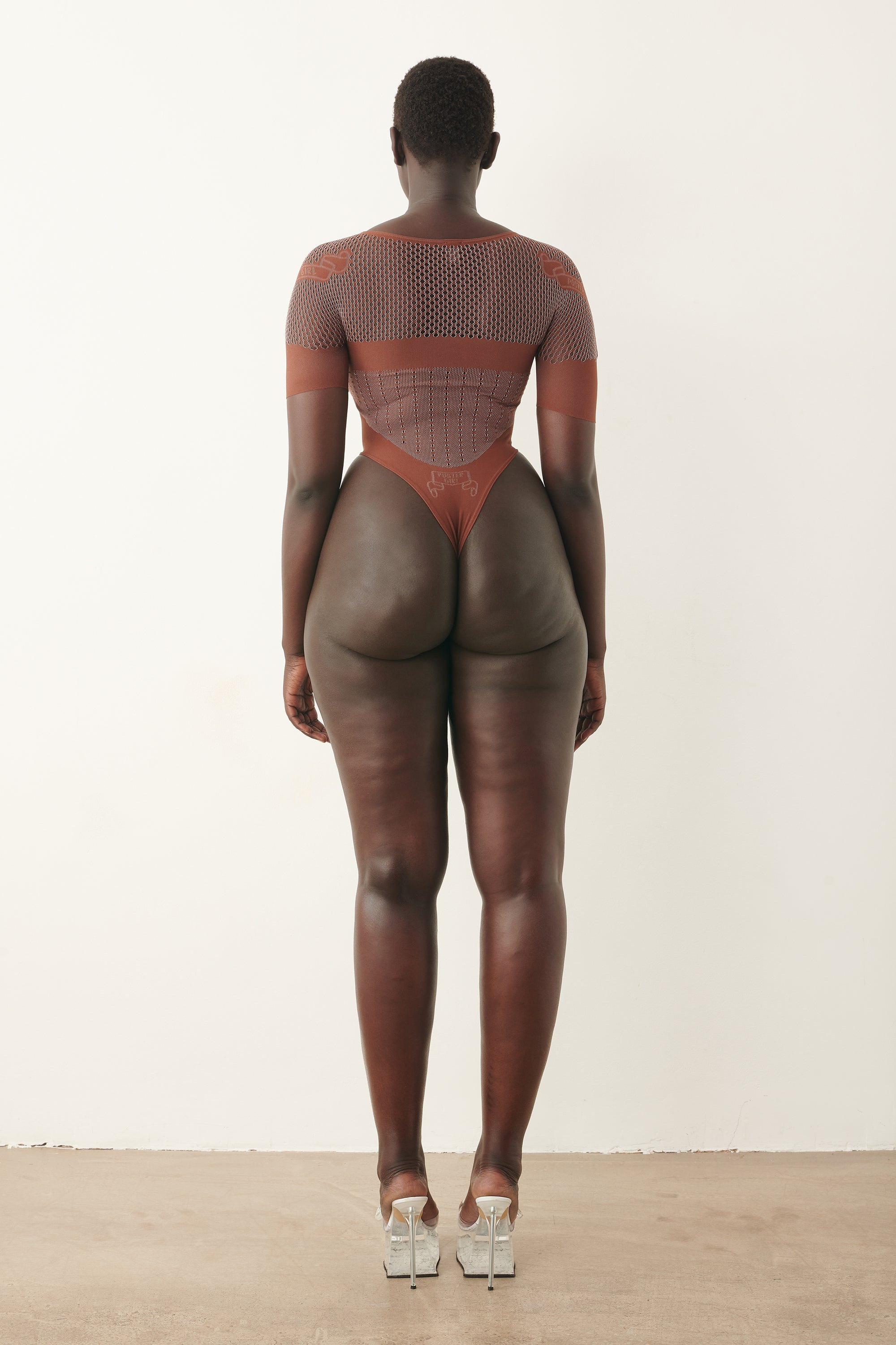 VIVIAN BODYSUIT OLD MONEY BROWN - 4