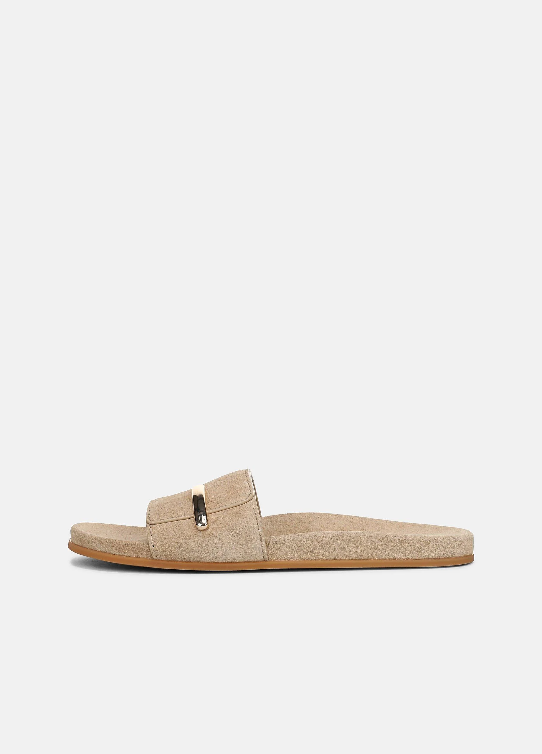 Sadie Suede Slide Sandal - 1