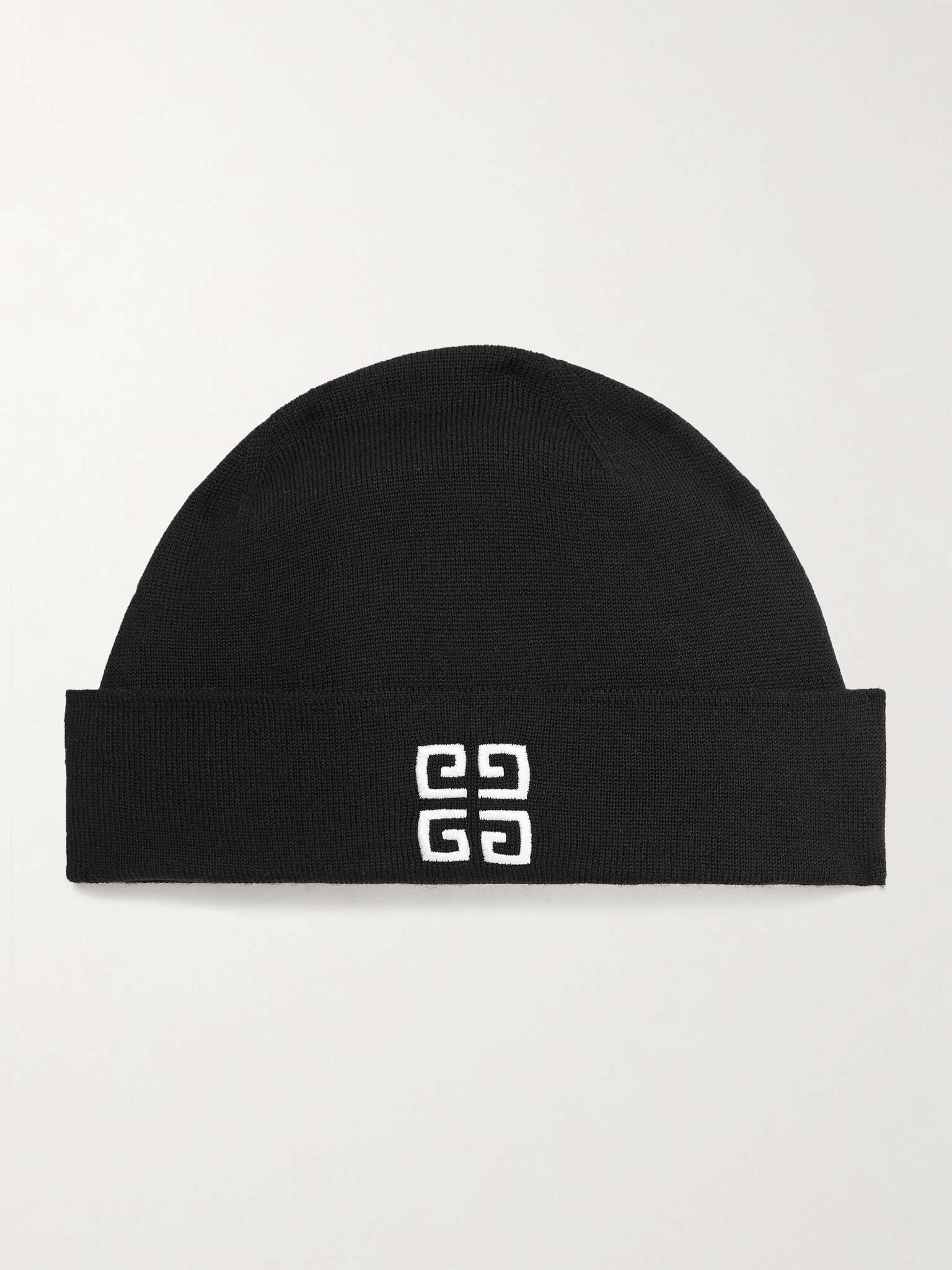 Logo-Embroidered Wool Beanie - 3