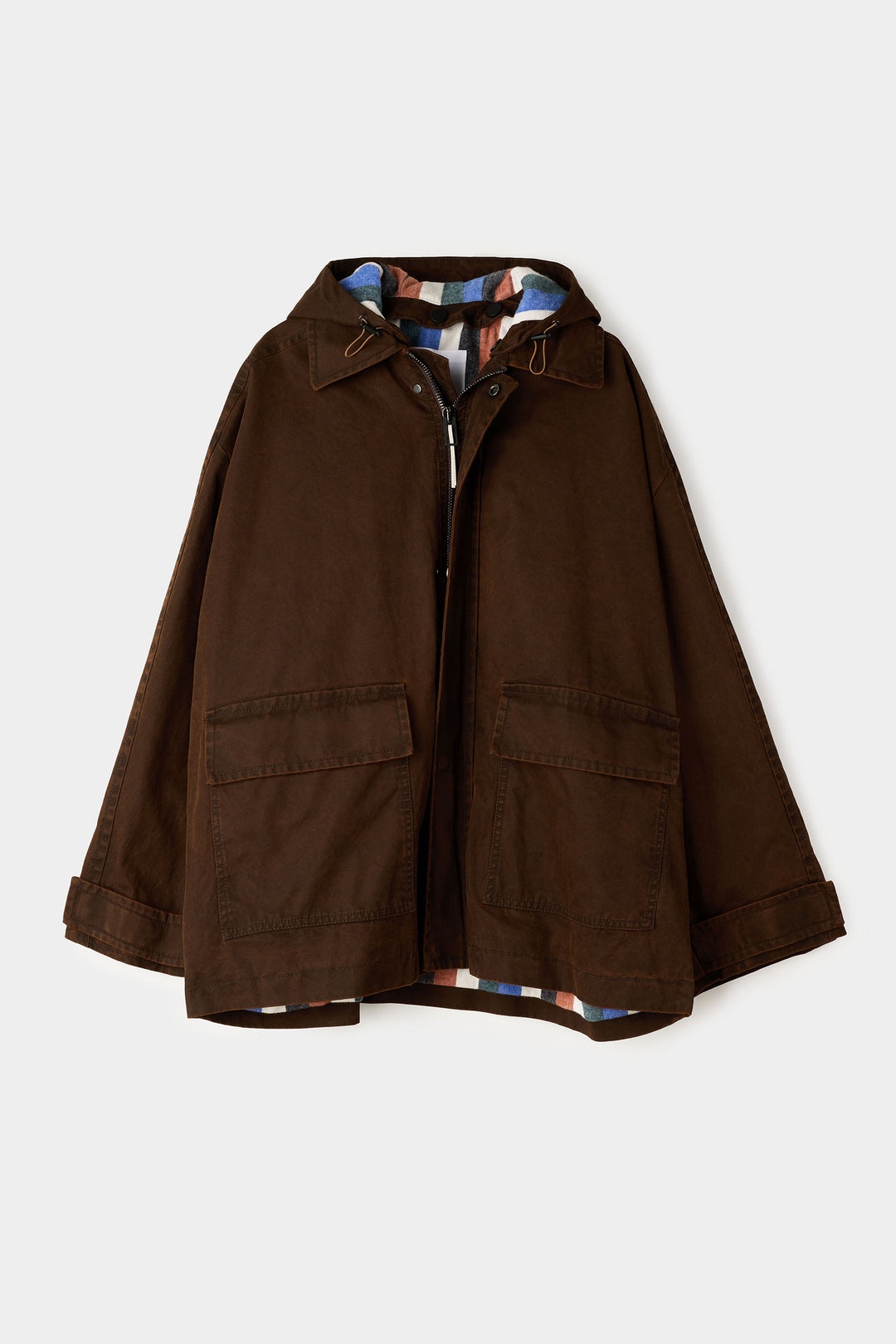 CAR COAT / brown - 2