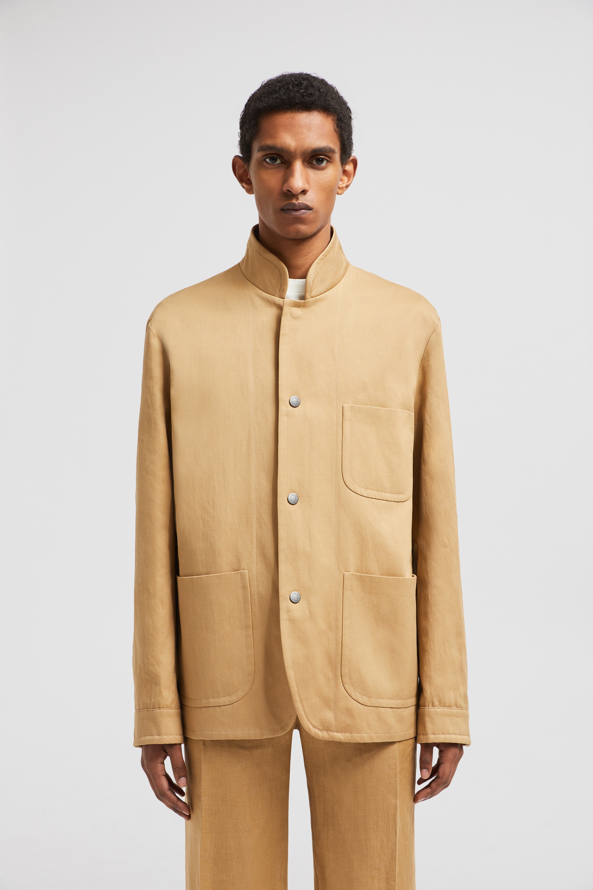 Jouere Cotton & Linen Shirt Jacket - 3