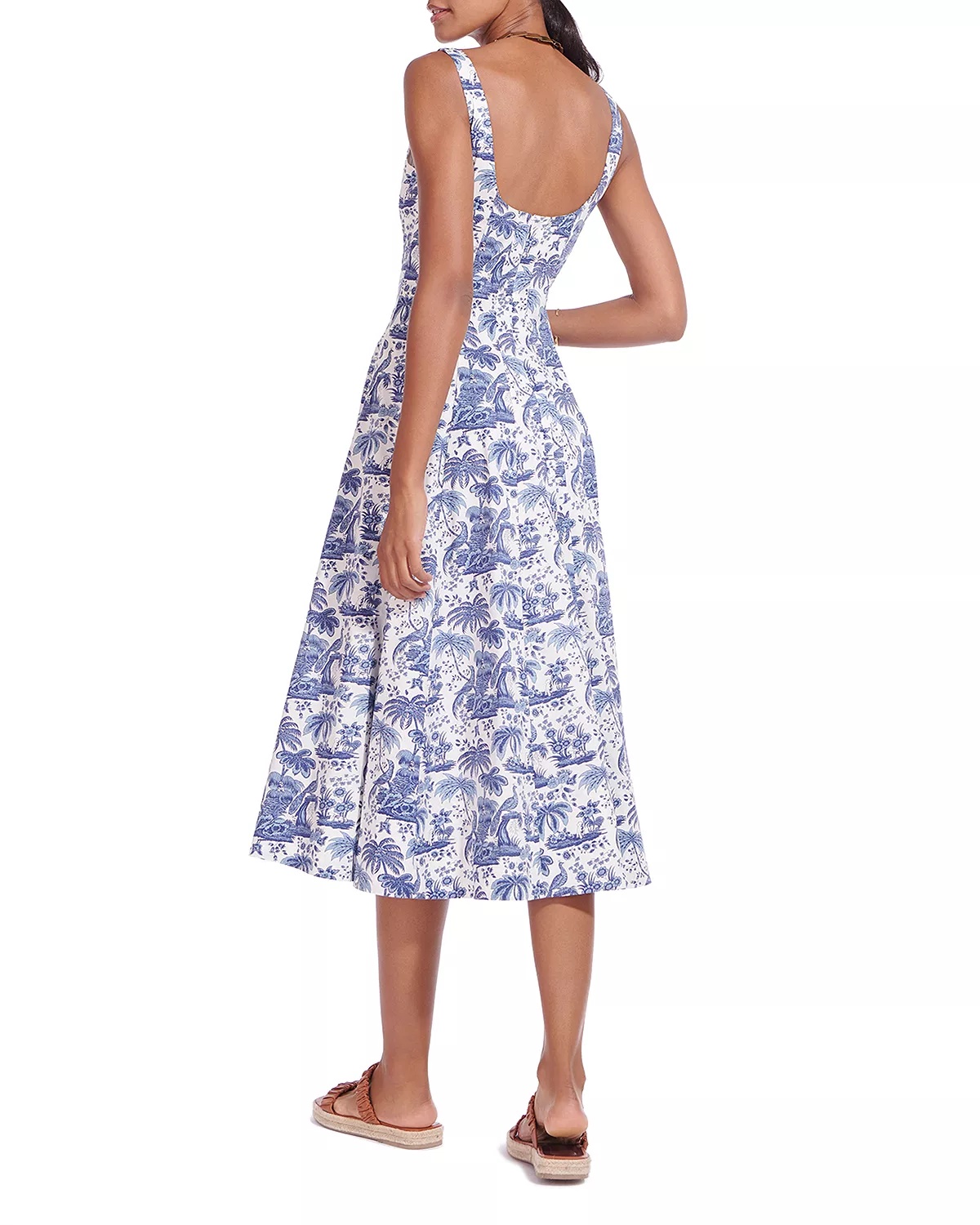 Wells Fit-and-Flare Midi Dress - 4