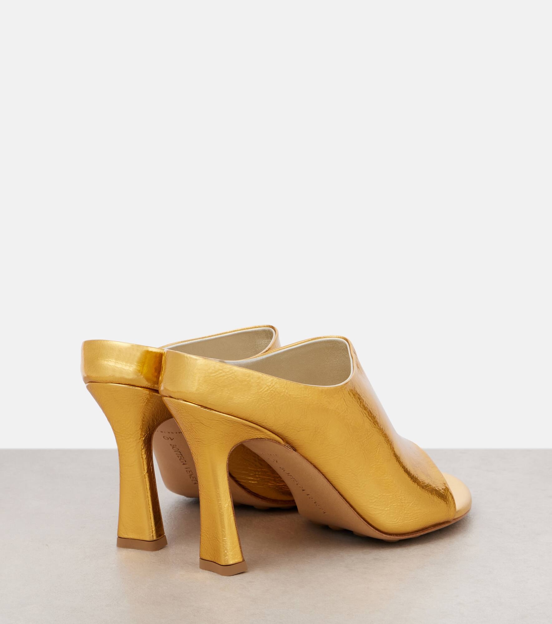 Rana metallic leather mules - 2