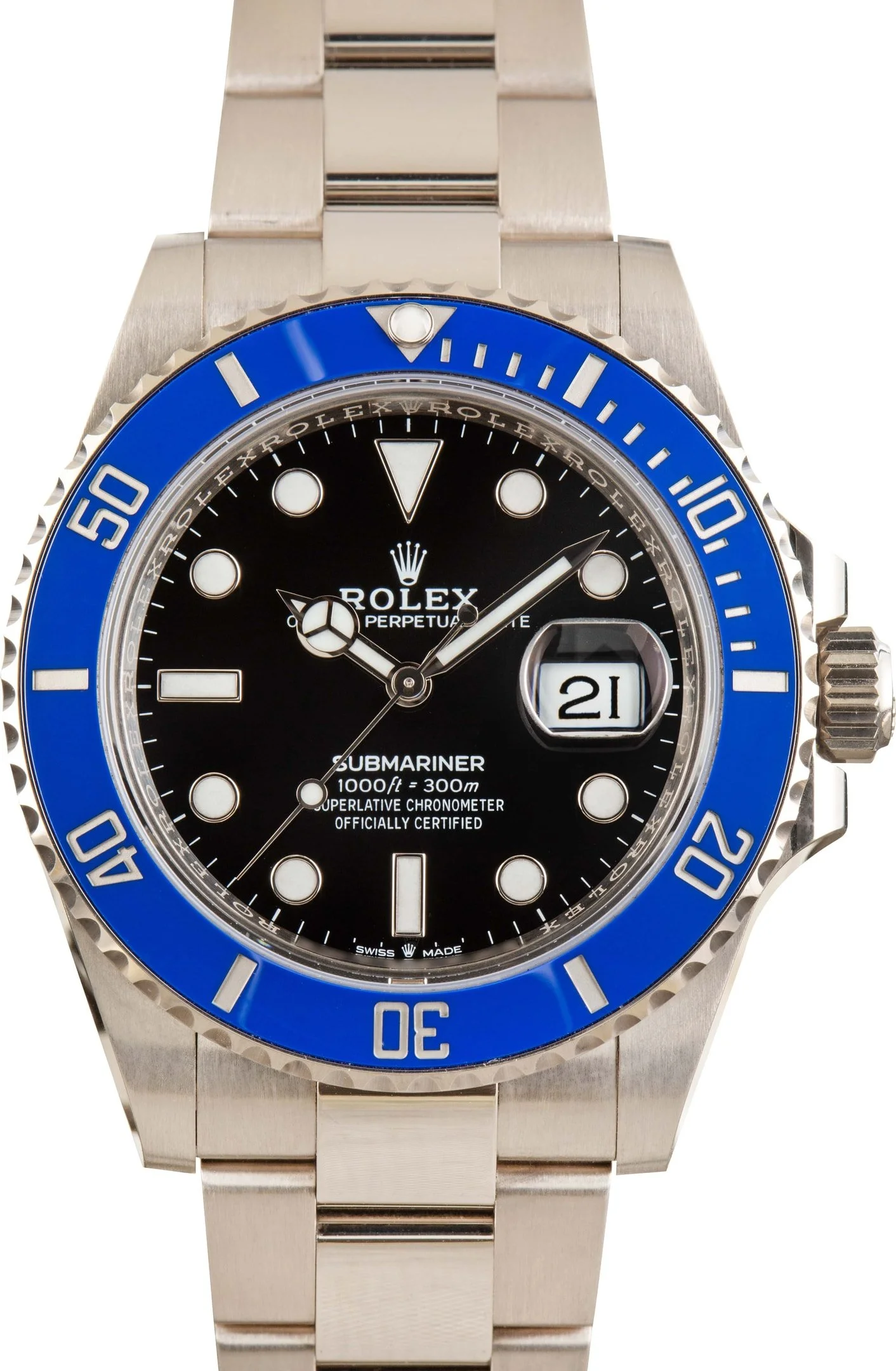 Rolex Submariner White Gold 126619 Cookie Monster - 1