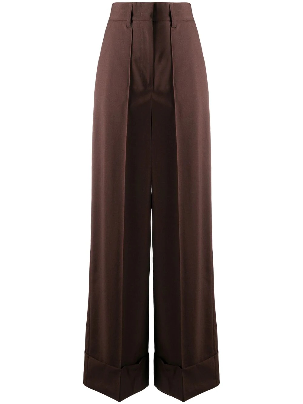 straight-leg culottes - 1