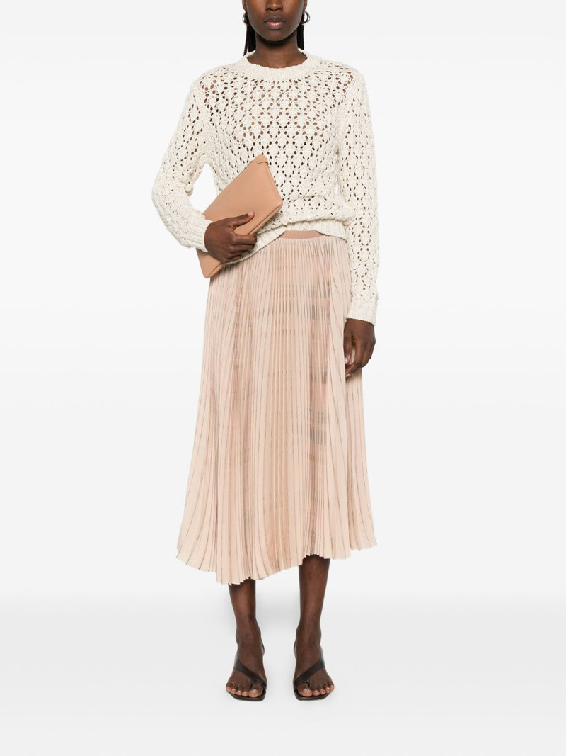 FABIANA FILIPPI pleated midi skirt outlook