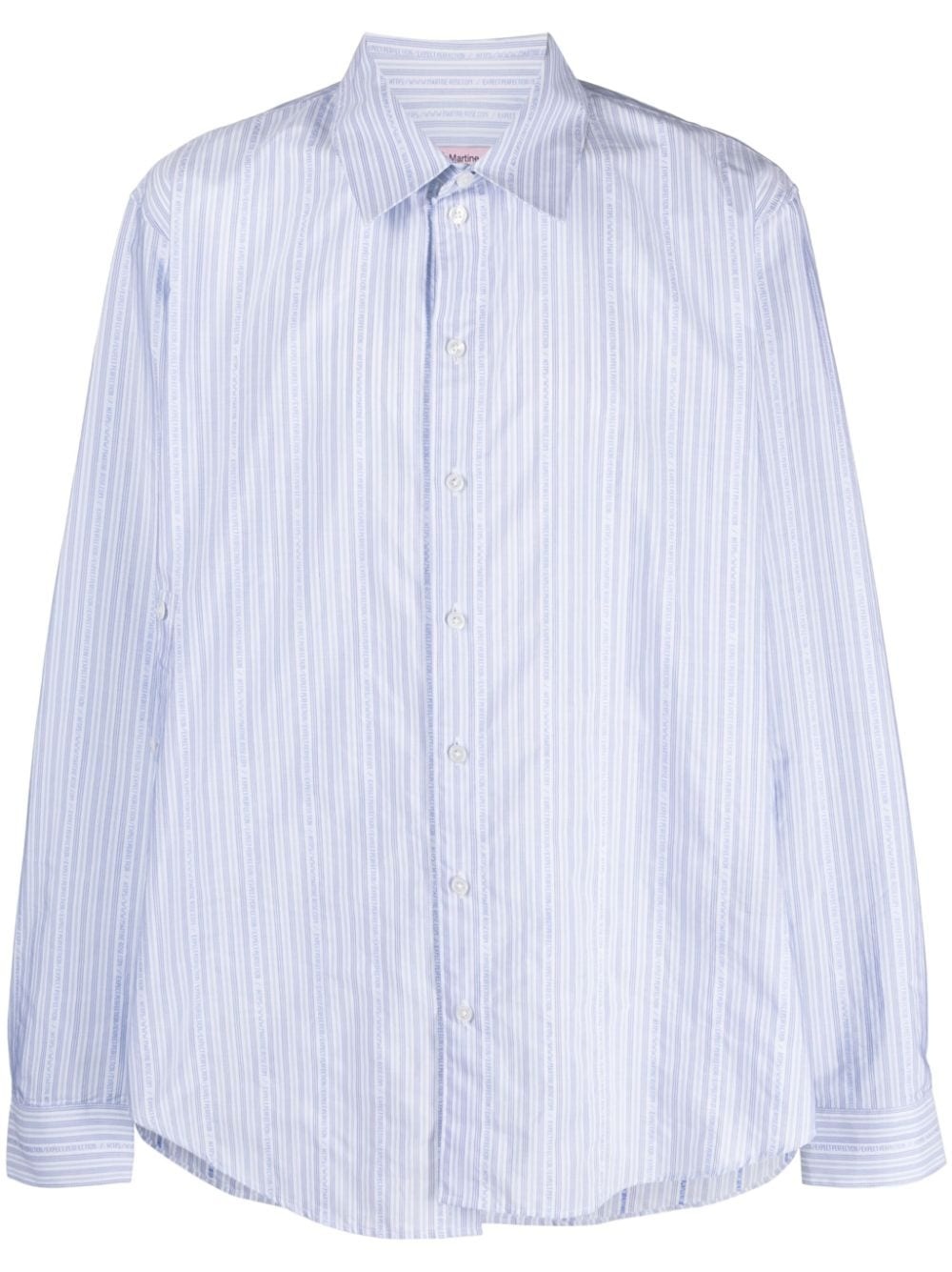 cotton wrap shirt - 1