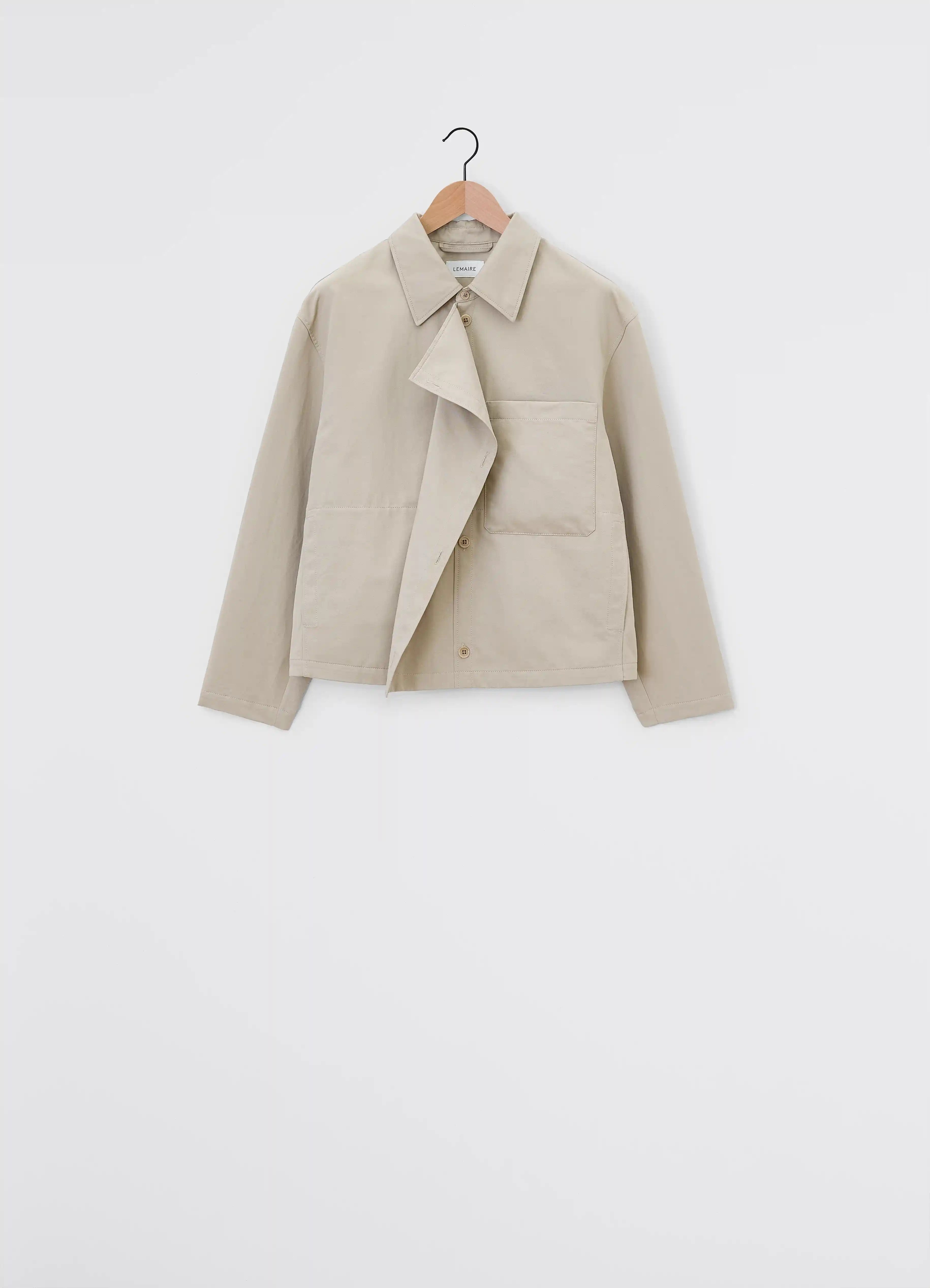 ASYMMETRIC OVER-SHIRT - 4
