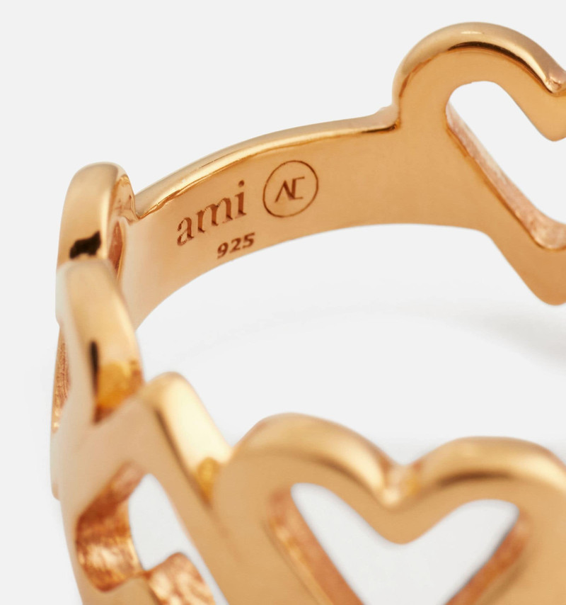 Upside Down Hearts Ring 3