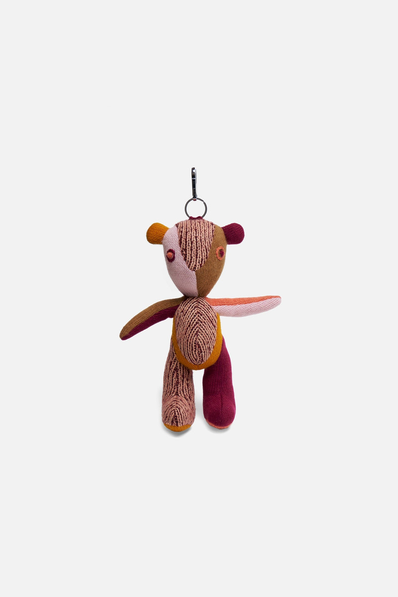 BEAR PATCHWORK KEYCHAIN 1