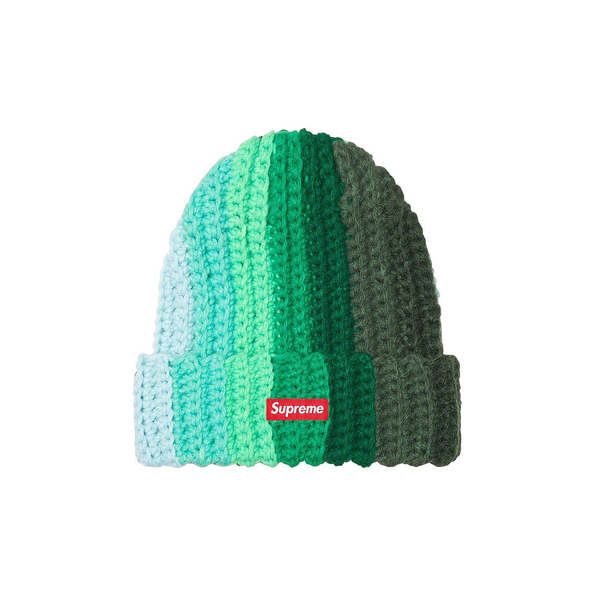 帽子 na-989.Supreme Gradient Crochet Beanie Supreme Gradient Crochet Beanie (FW22) - $44