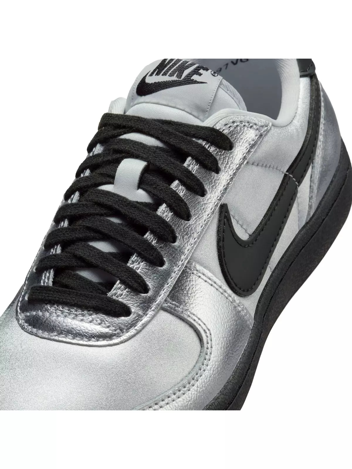 Field General "Metallic Silver/Black" Women's Shoe - 10