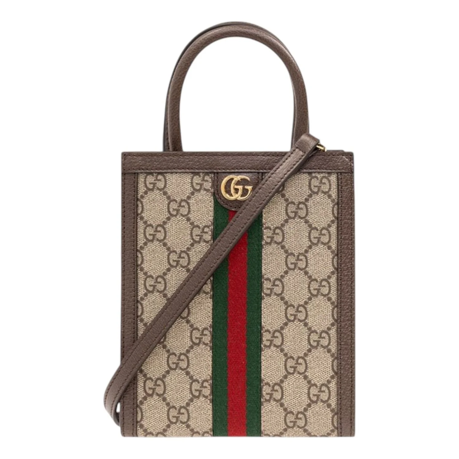Gucci Ophidia Super Mini Shoulder Bag 'Beige Brown' 772317-96IWG-8745 - 1