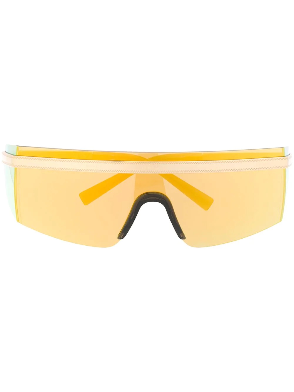 Logo band Visor sunglasses - 1