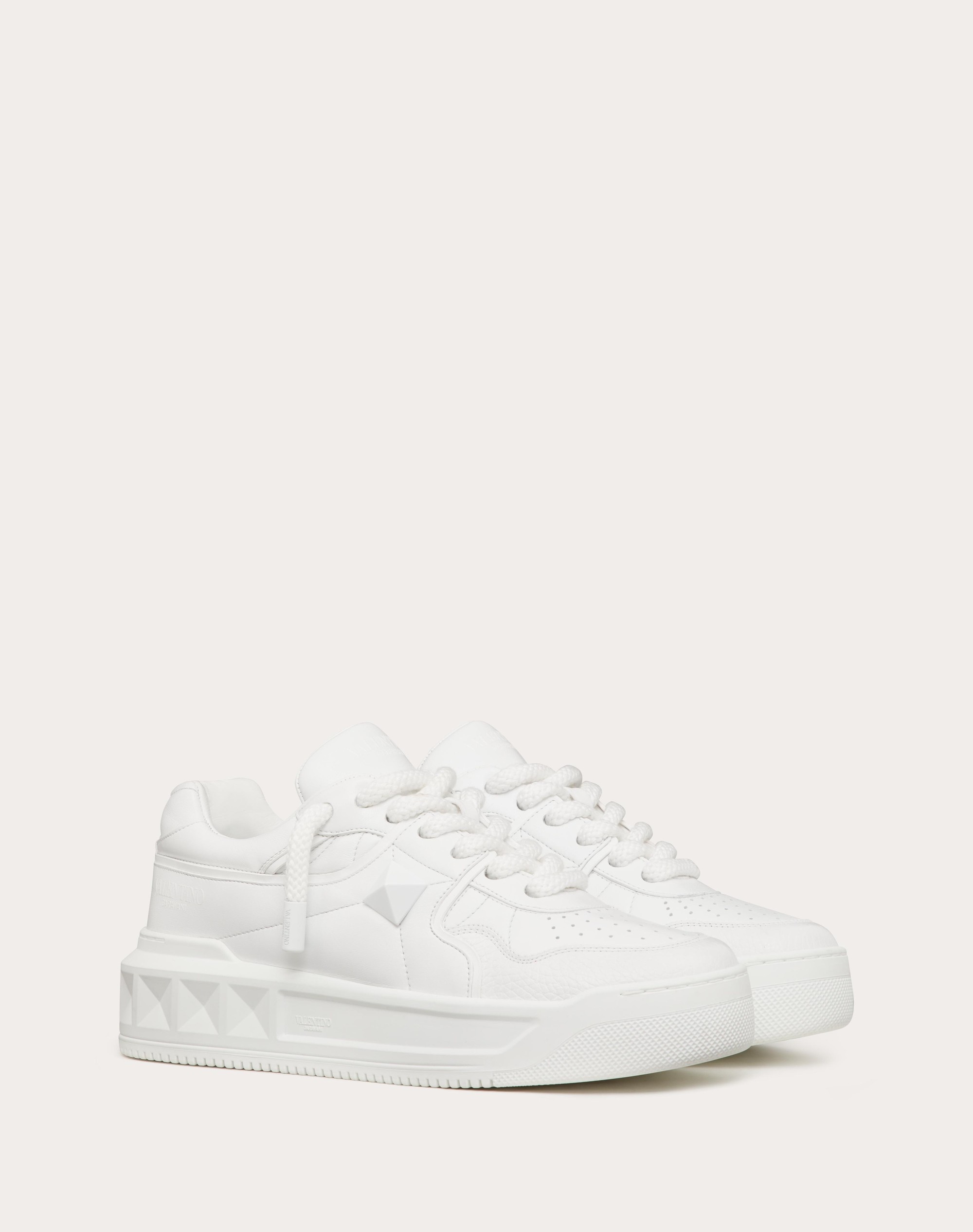 ONE STUD XL NAPPA LEATHER LOW-TOP SNEAKER - 2