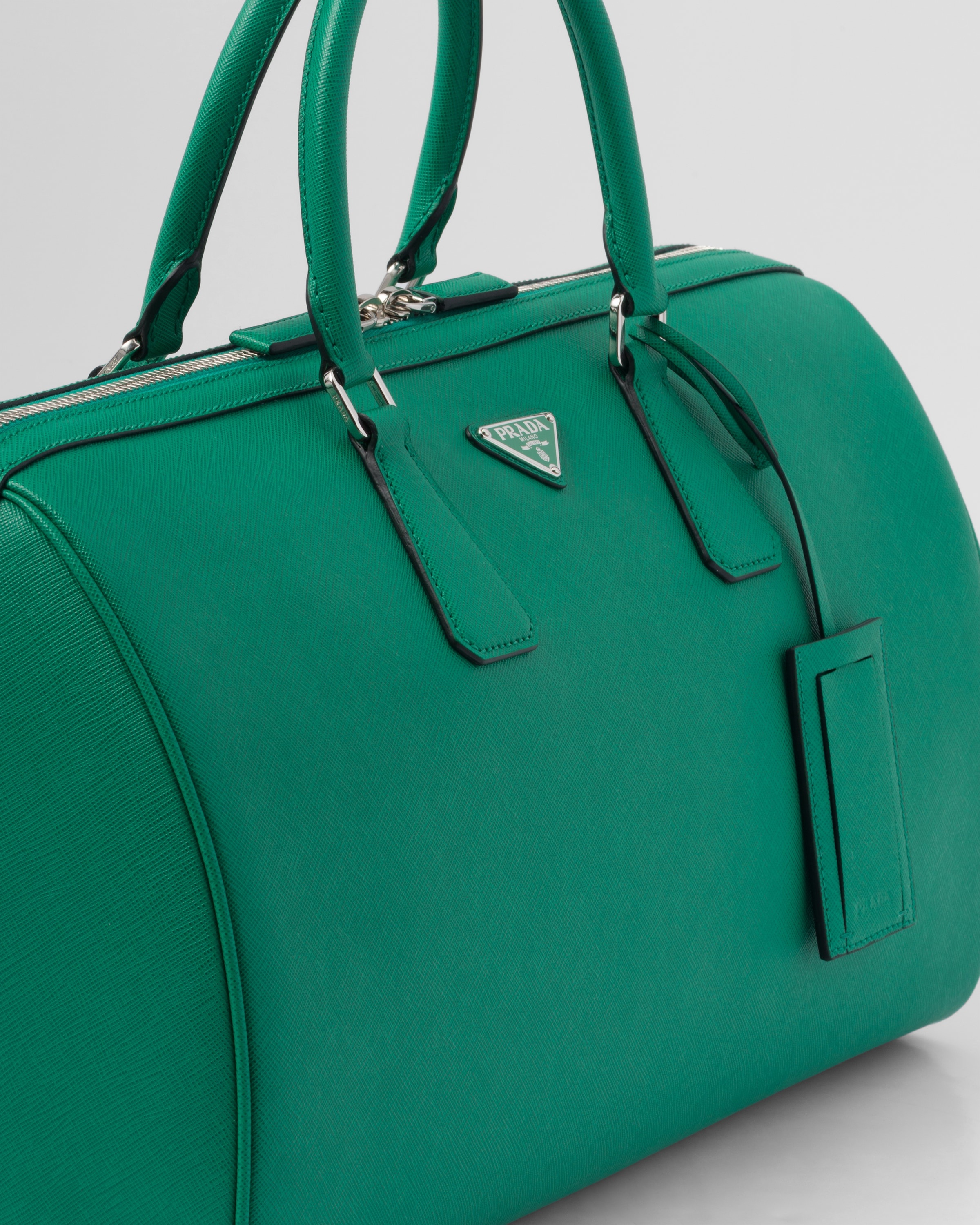 Saffiano leather travel bag - 6