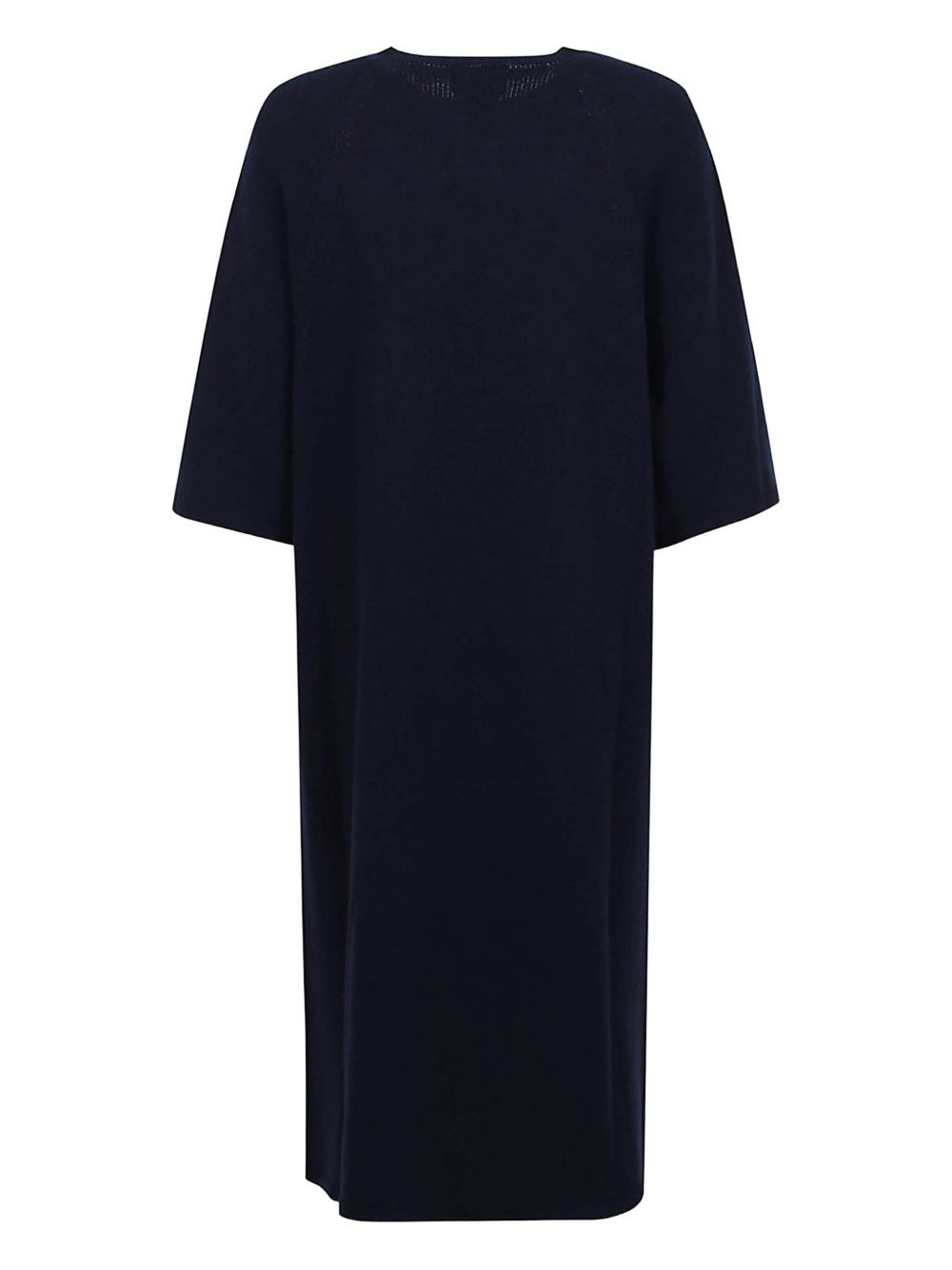 crew-neck short-sleeve midi dress - 2