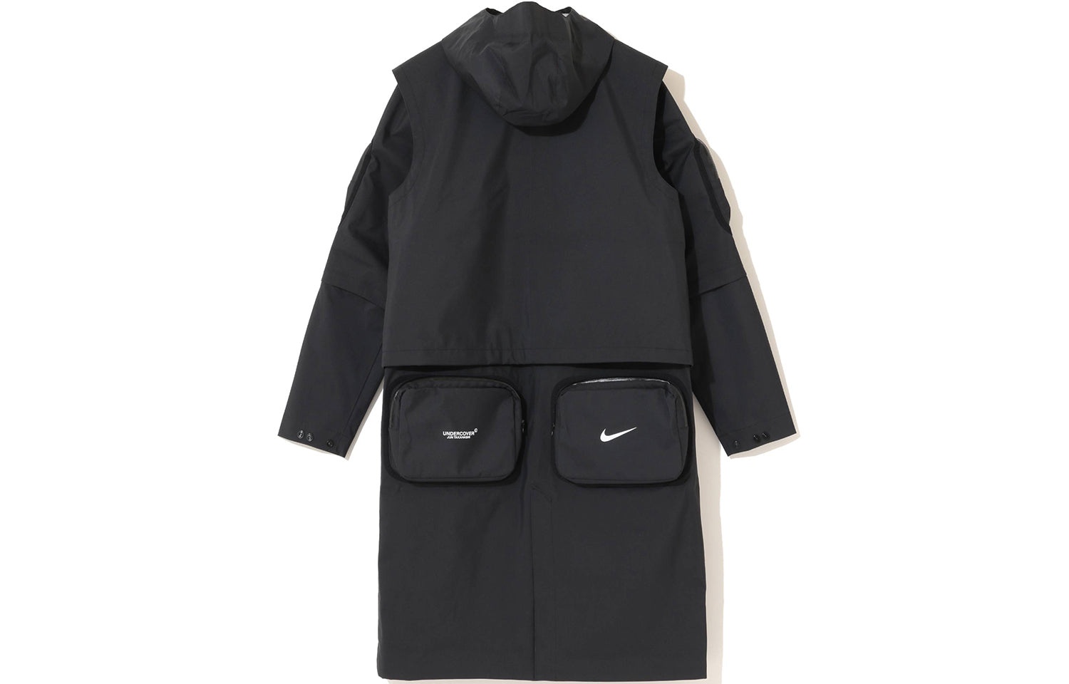 Nike Multifunction Detachable Functional Pocket waterproof hooded Interchange Jacket Asia Edition Bl - 2