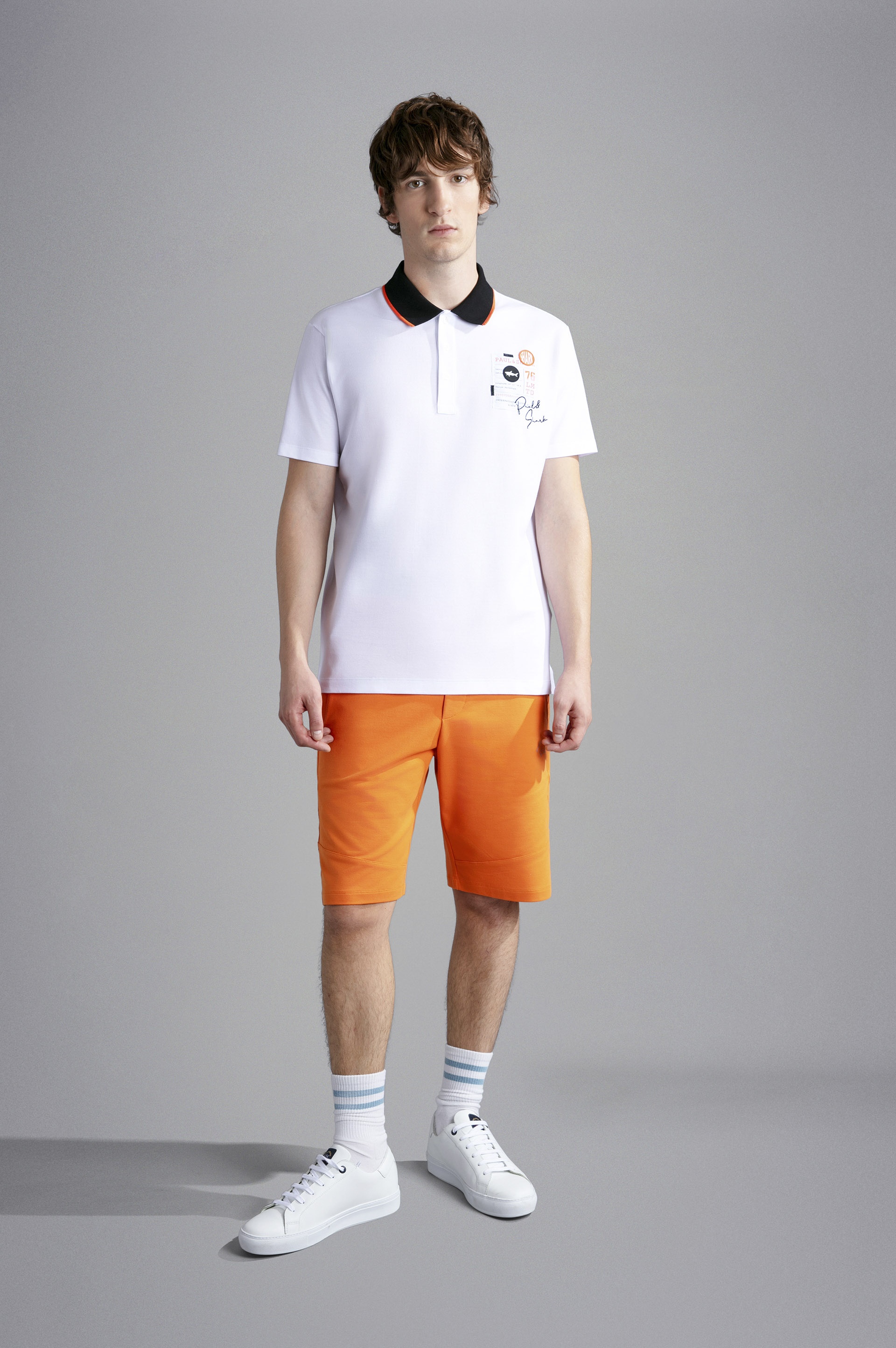 COTTON STRETCH BERMUDA SHORTS - 2