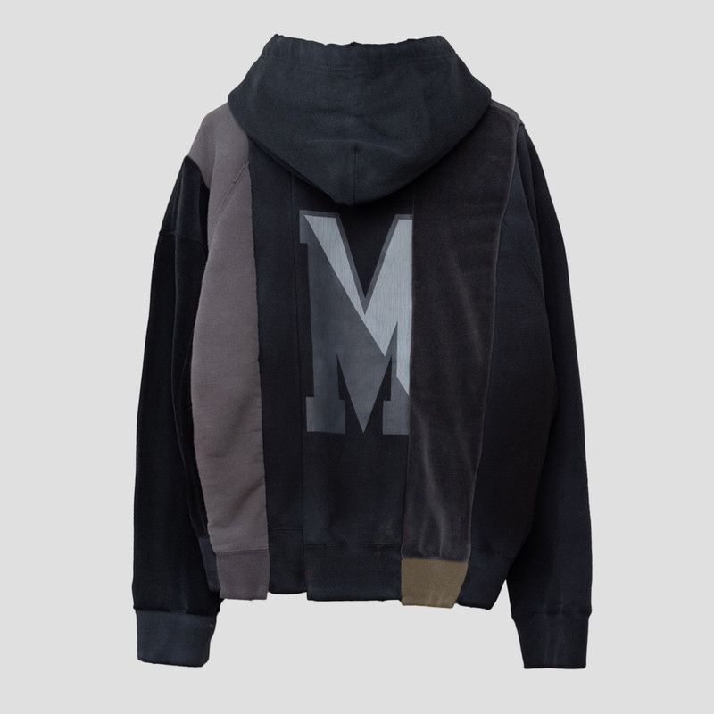Maison MIHARAYASUHIRO PATCHWORK HOODIE outlook