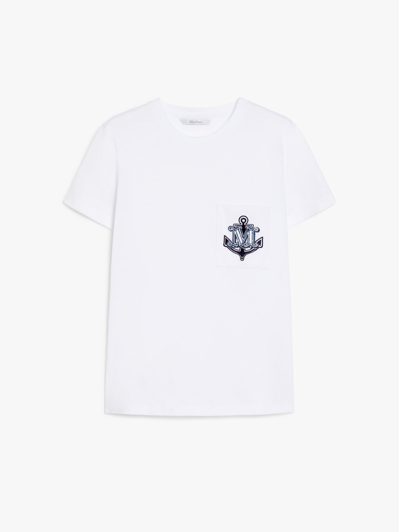 ACACIA Jersey t-shirt with embroidery - 1