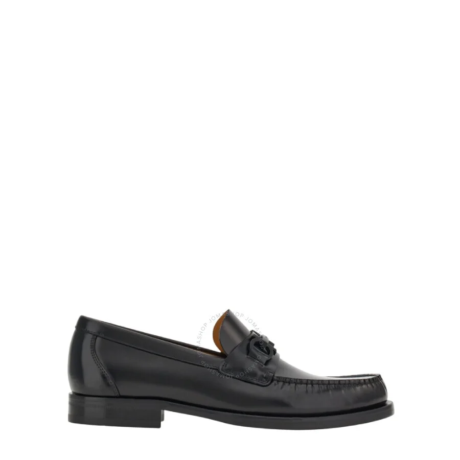 Ferragamo Gancini-Plaque Calf Leather Loafer - 1