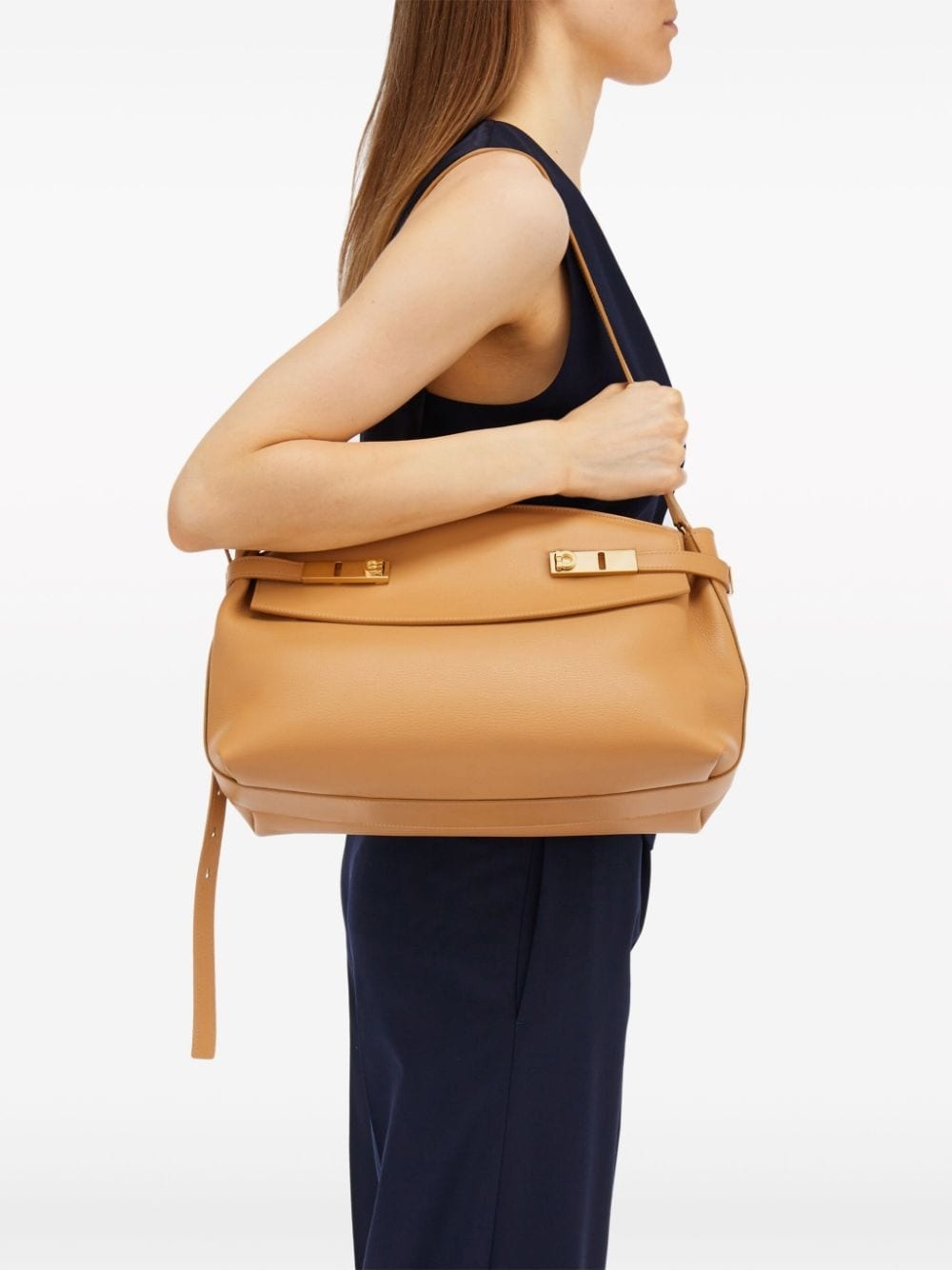 large Pouch leather bag - 3
