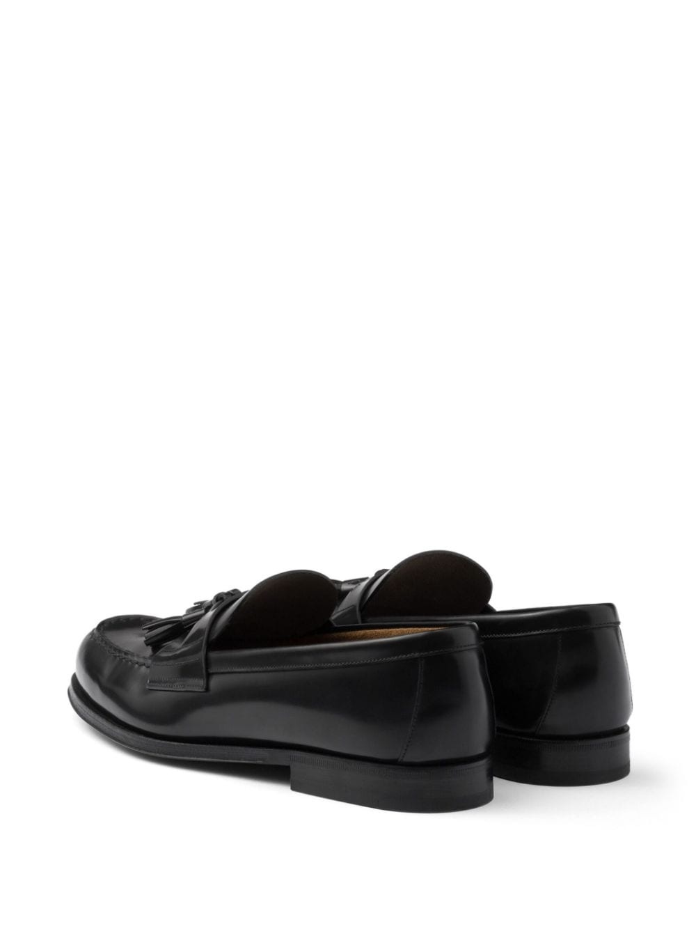 tassel-detail leather loafers - 3