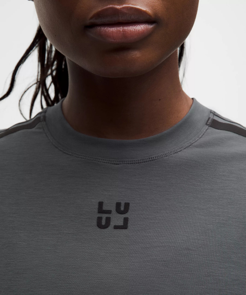 Jersey Training Cropped Short-Sleeve Shirt *Flocked 6