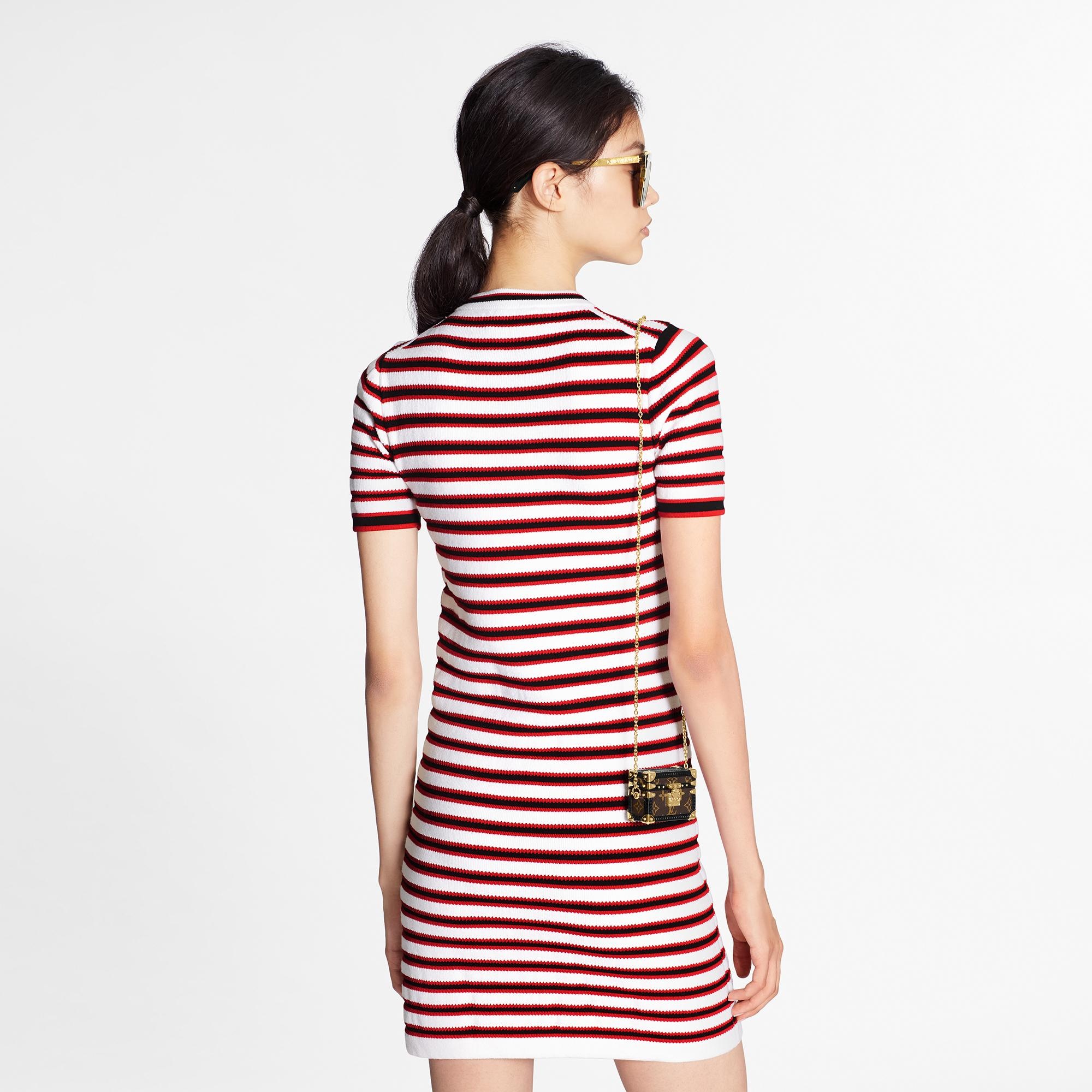 LV Patch Sporty Polo Dress  - 4