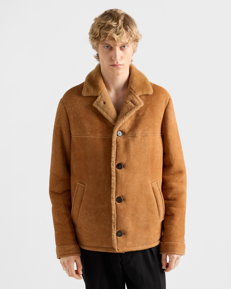 Shearling caban jacket 3