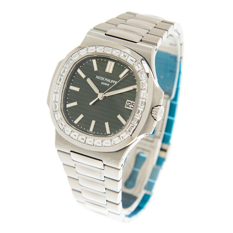 Patek Philippe Nautilus Diamond Green Dial Men's Watch 5711/1300A-001 - 3