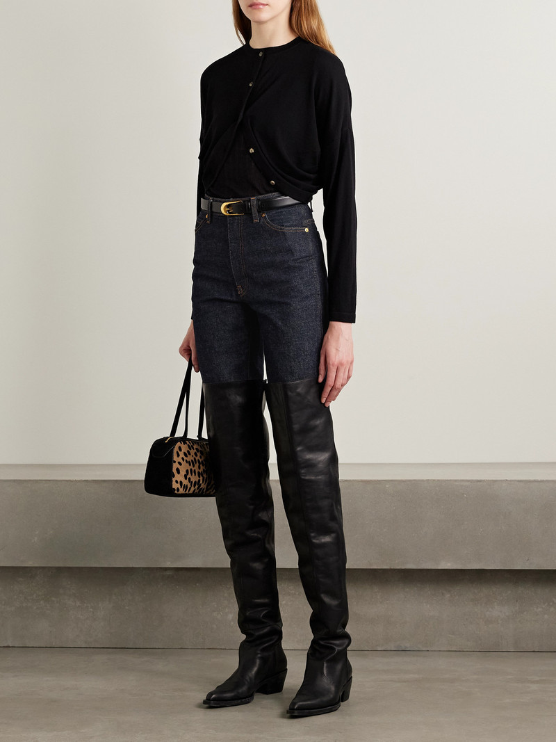 KHAITE Danielle High-rise Straight-leg Jeans outlook