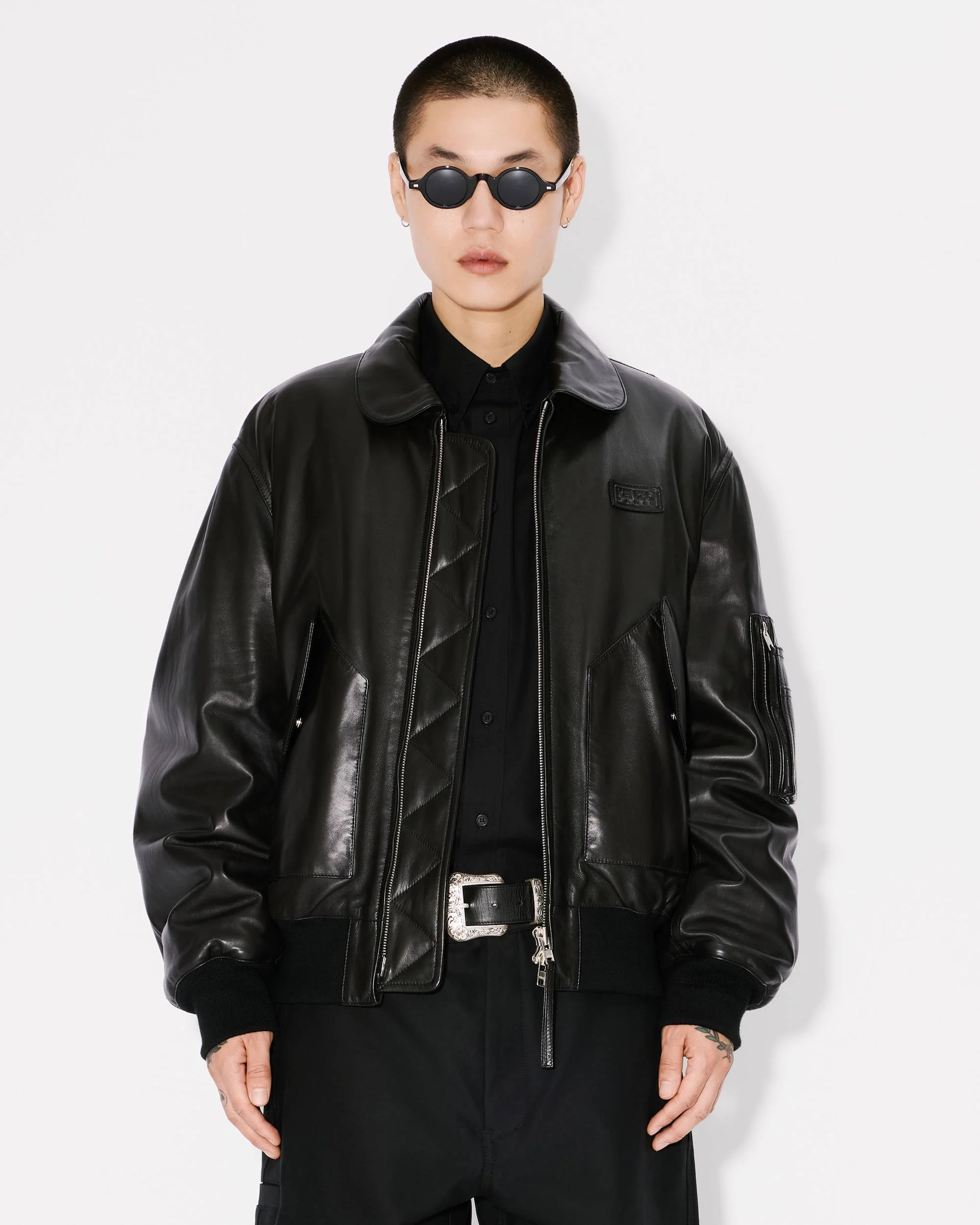 ［新品］KENZO KEN ZO ELEVATED FLIGHT BOMBER 楽天市場】KENZO PARIS ケンゾー ELEVATED FLIGHT BOMBER ワッペン