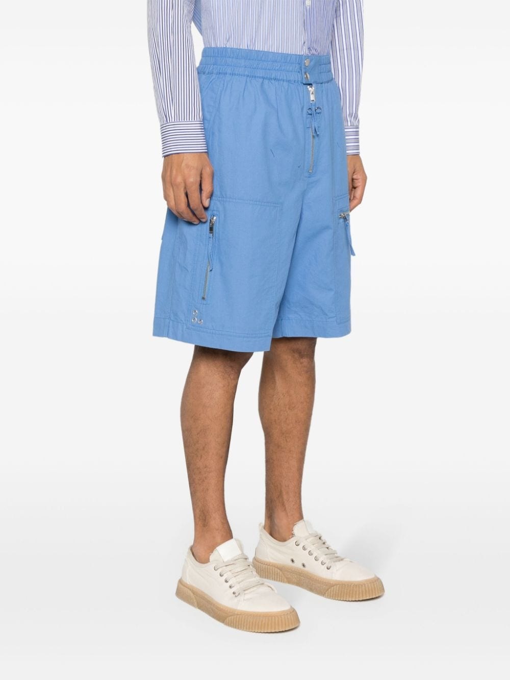 Nahlan cotton cargo shorts - 3
