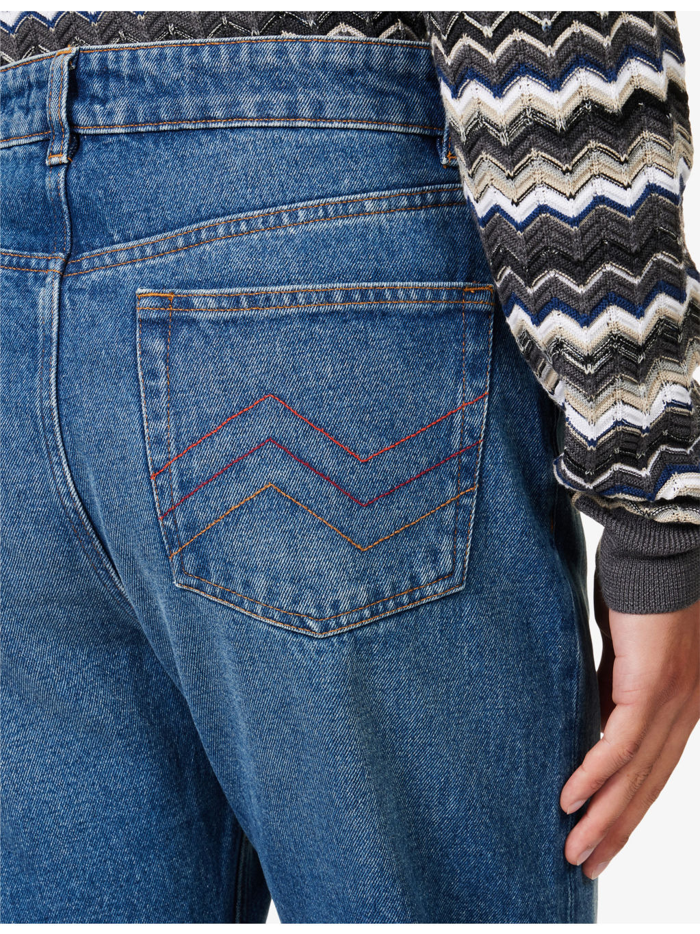 Straight-Leg Denim Jeans - 5