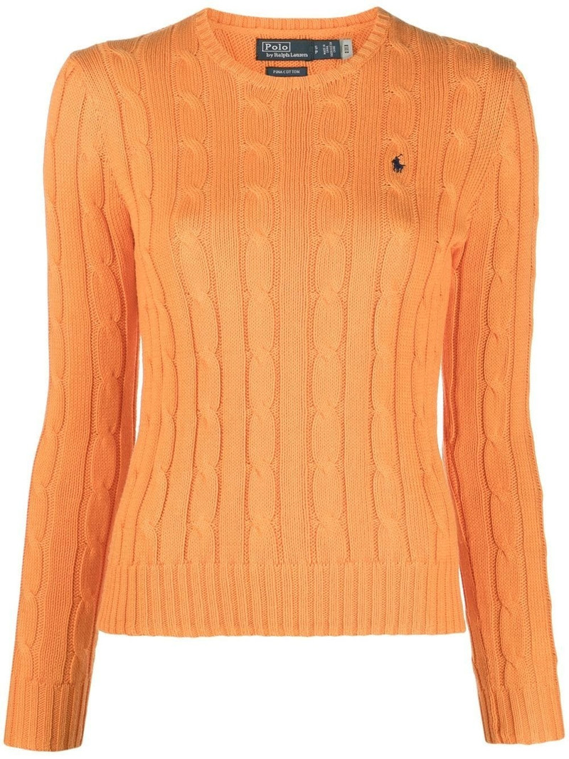 Polo Pony cable-knit jumper 1
