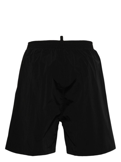 DSQUARED2 logo-print elasticated-waistband swim shorts outlook