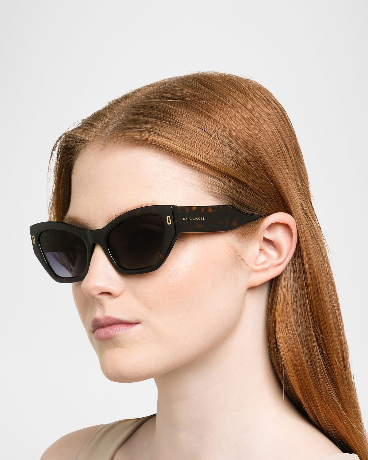 J Marc Acetate Cat-Eye Sunglasses - 5