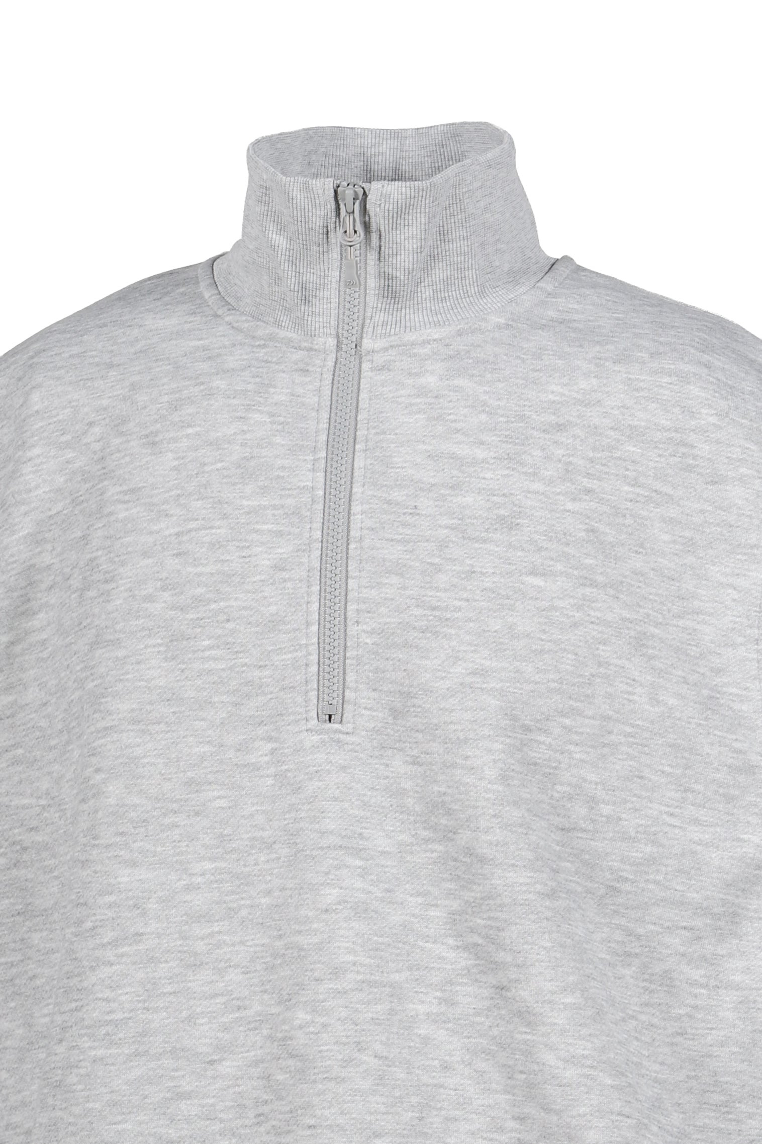 TECH SWEAT ZIP VEST PULLOVER / HEATHER GRY - 4
