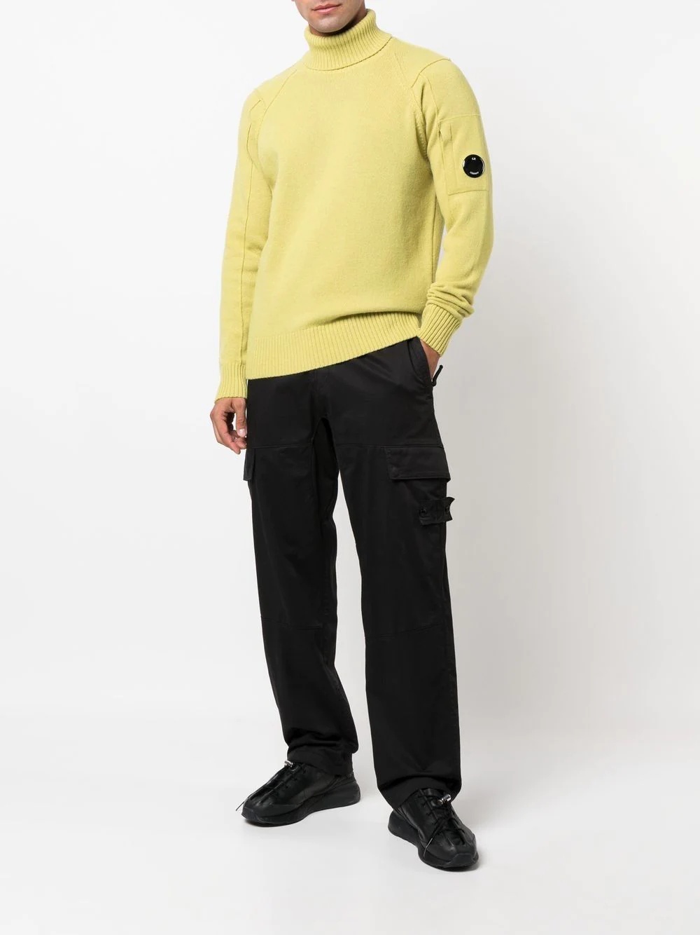 Lens roll-neck jumper - 2