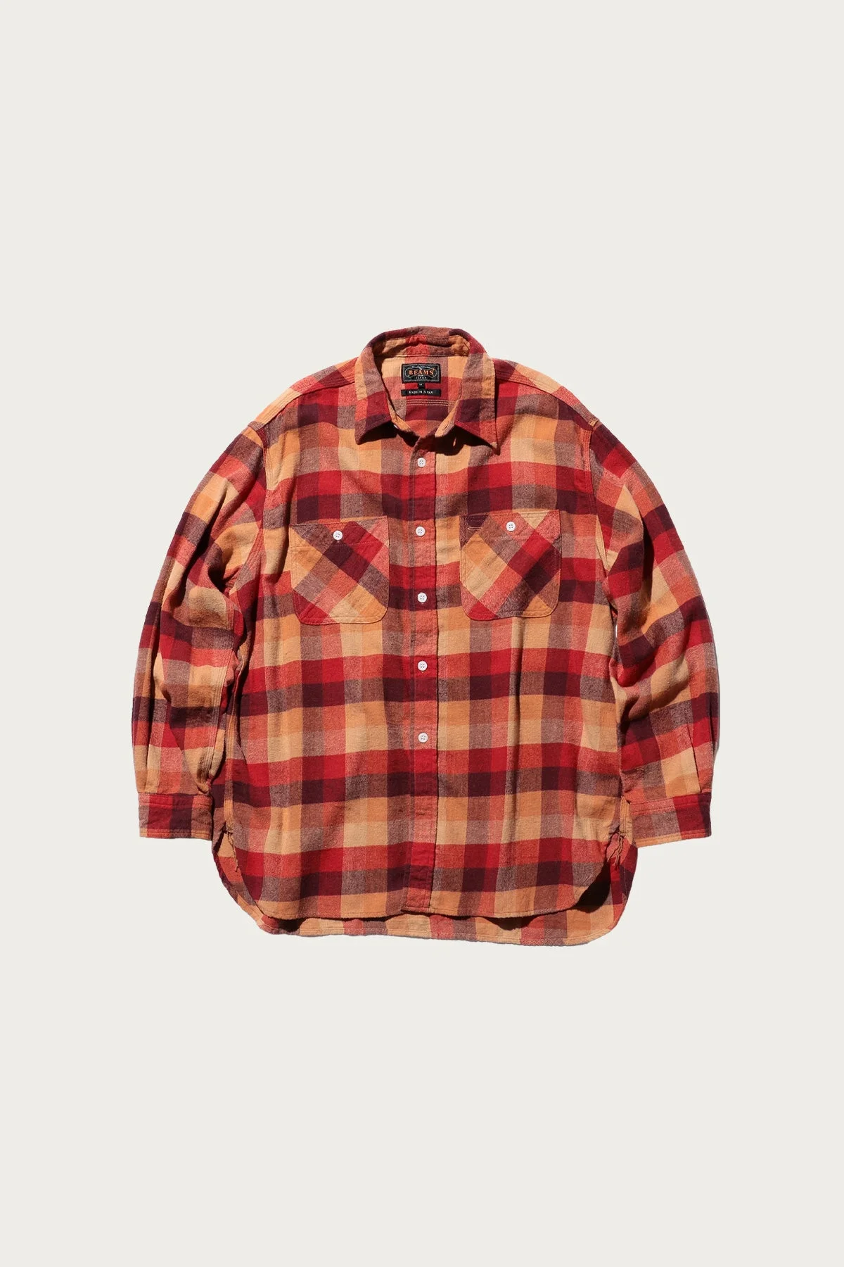 WORK Indian Flannel Plaid - Red - 1