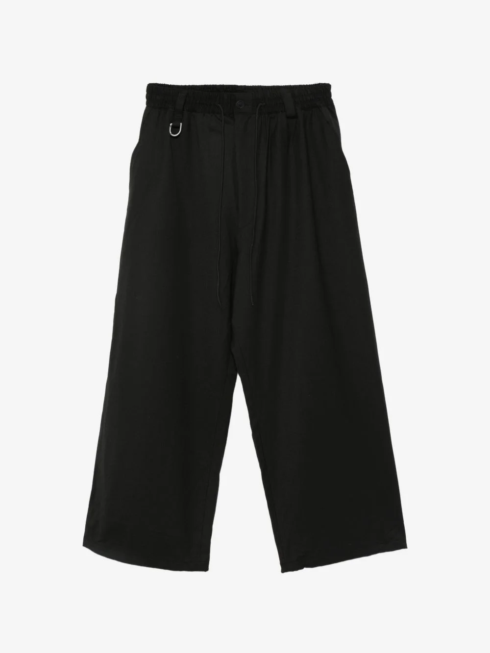 drawstring wide-leg trousers - 1