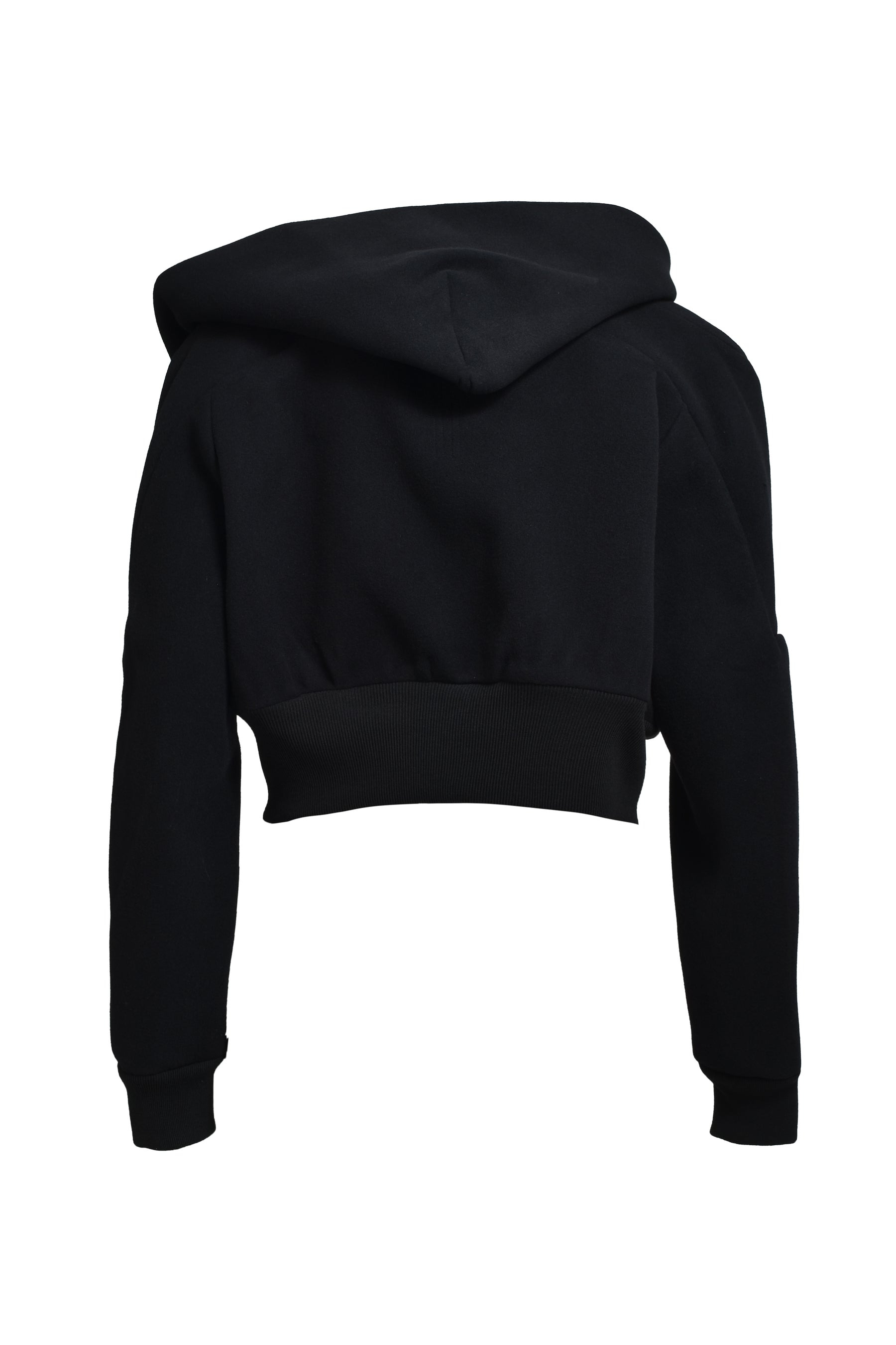 CROPPED HOODED FLIGHT / BLACK - 7