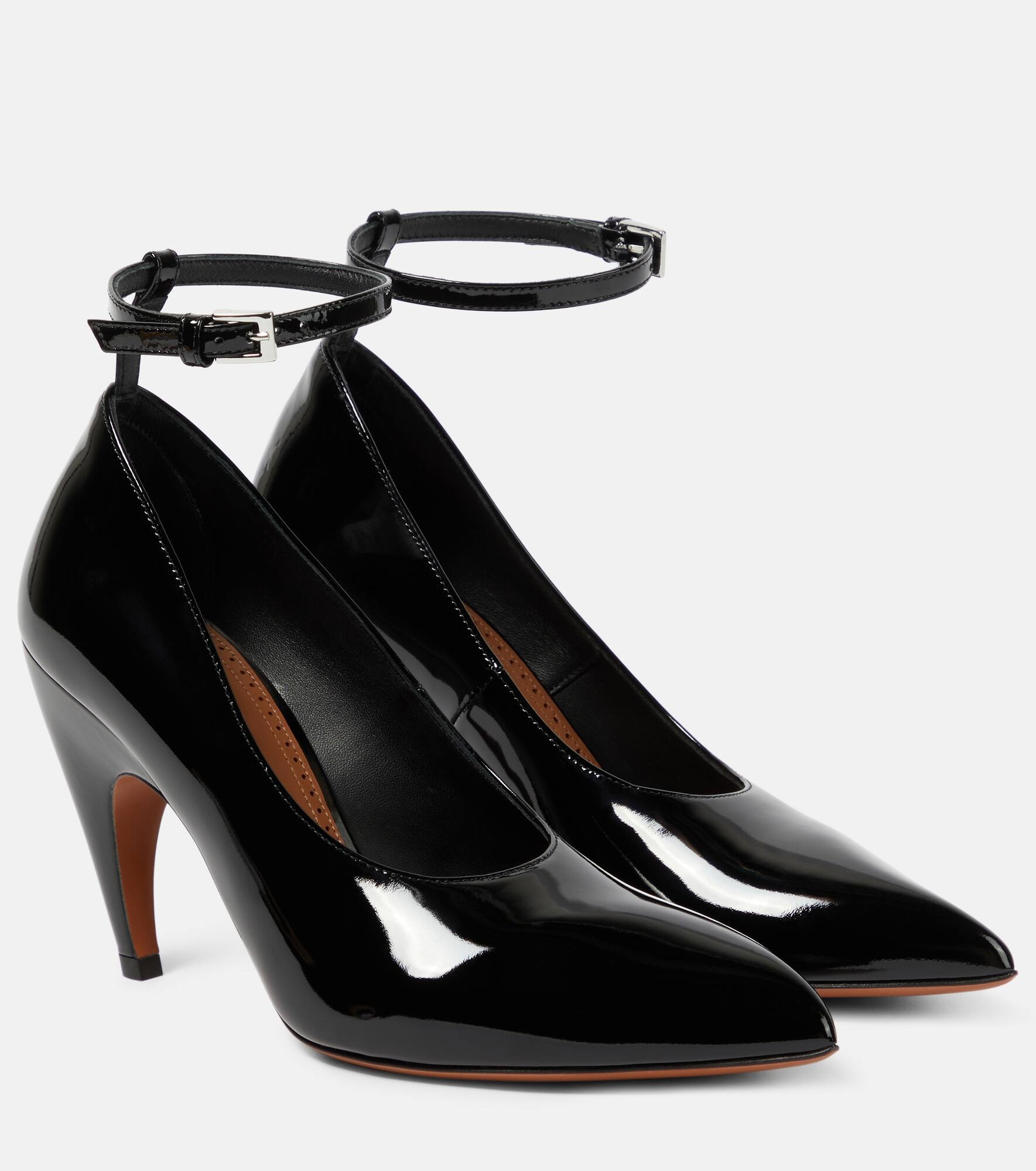 Patent leather pumps - 1