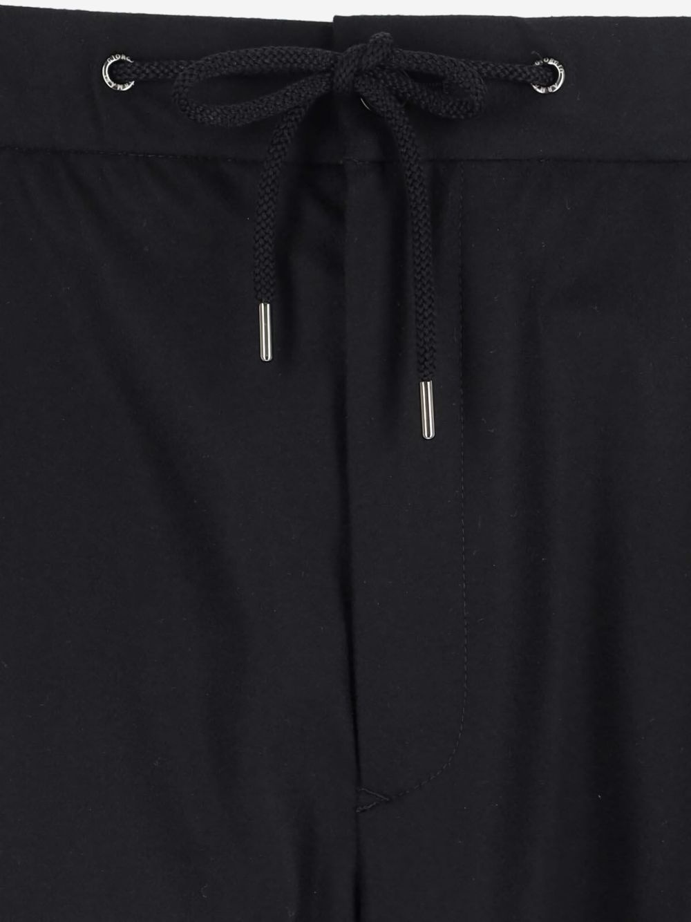 pleated drawstring trousers - 4