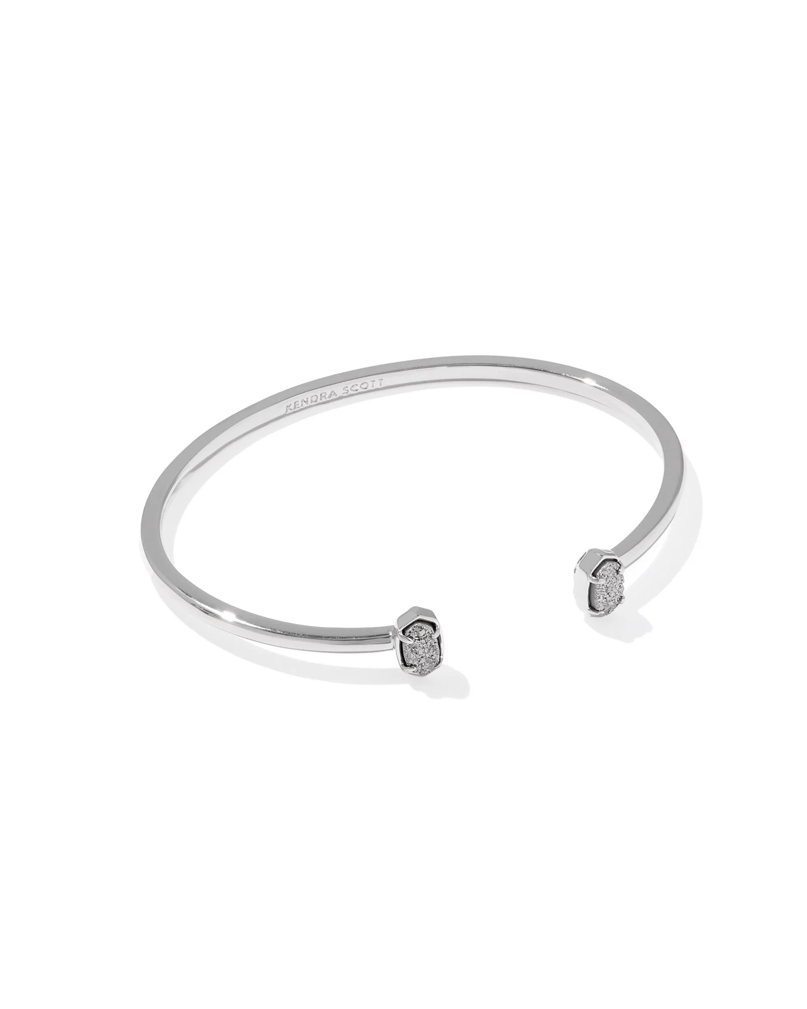 Emilie Silver Cuff Bracelet - 1
