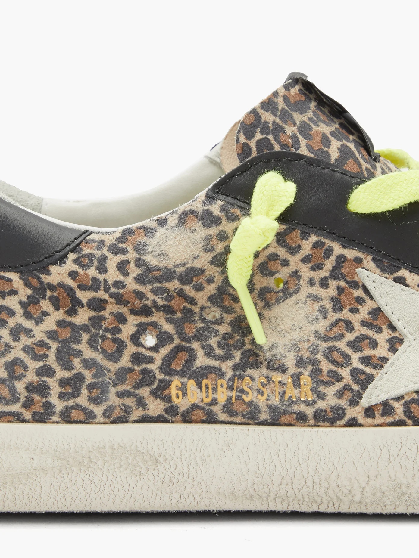 Superstar leopard-print suede trainers - 6