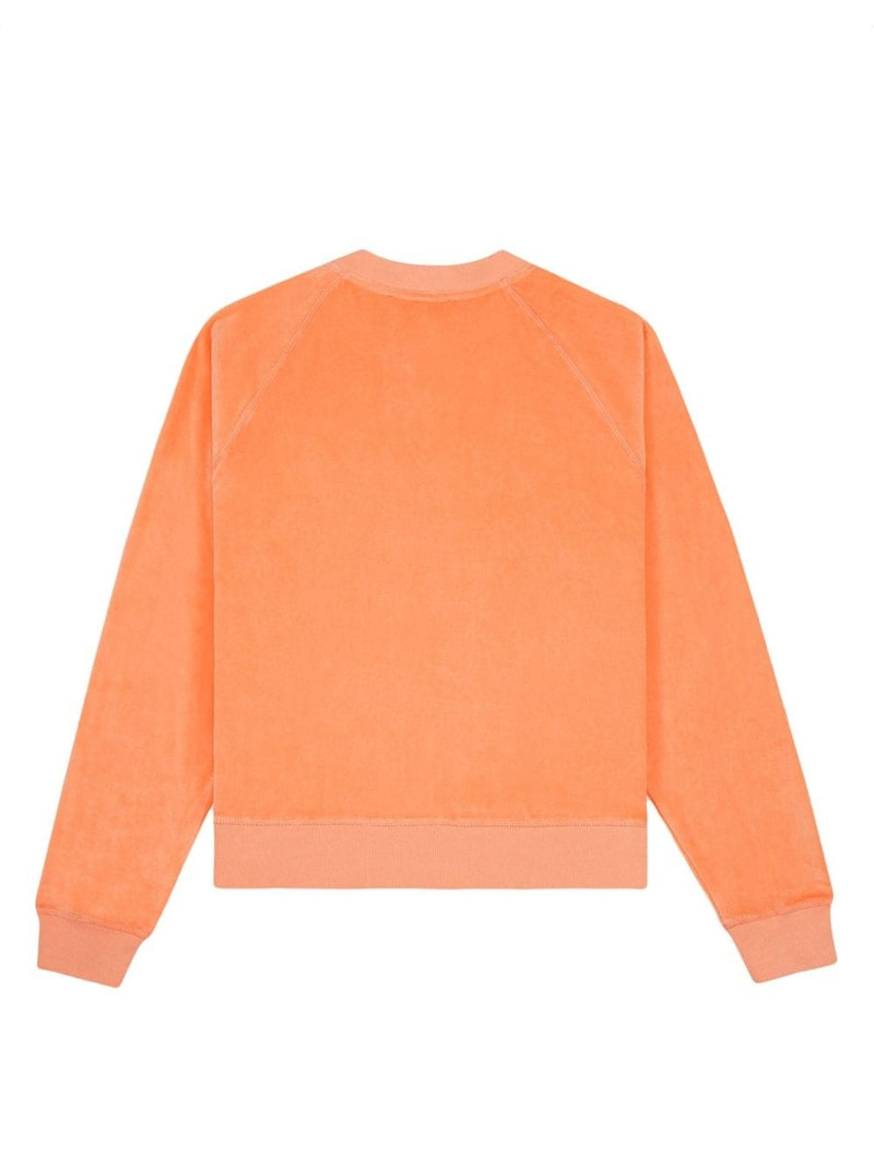 Sporty & Rich Italic Logo cotton sweatshirt outlook